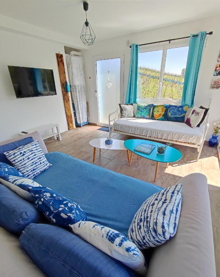 Ferienwohnung Domaine BOHN Blue Winehouse Reichsfeld Exterior foto