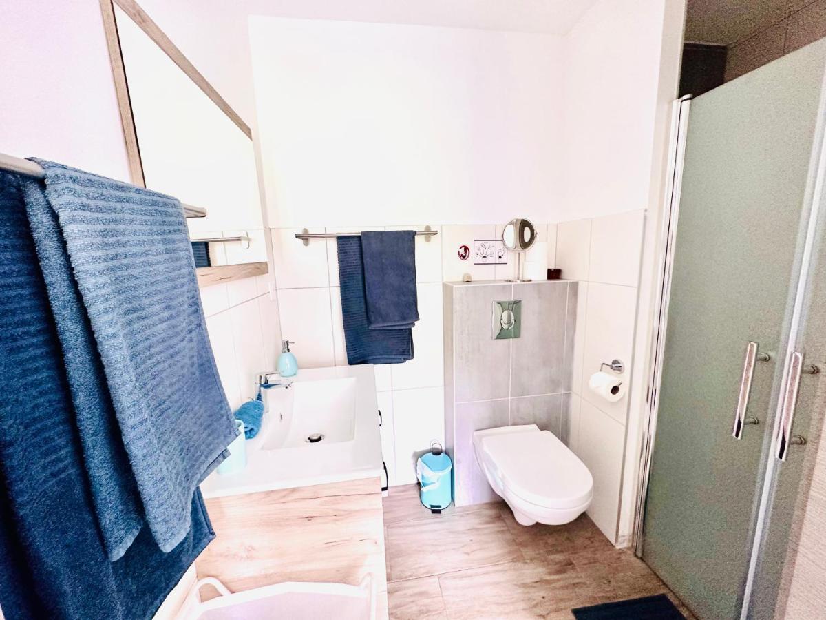 Ferienwohnung Domaine BOHN Blue Winehouse Reichsfeld Exterior foto