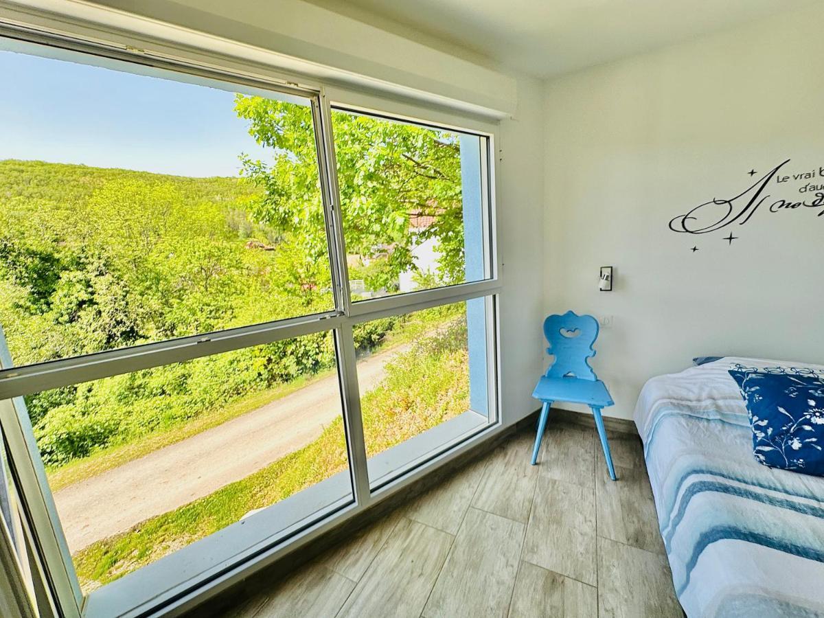 Ferienwohnung Domaine BOHN Blue Winehouse Reichsfeld Exterior foto