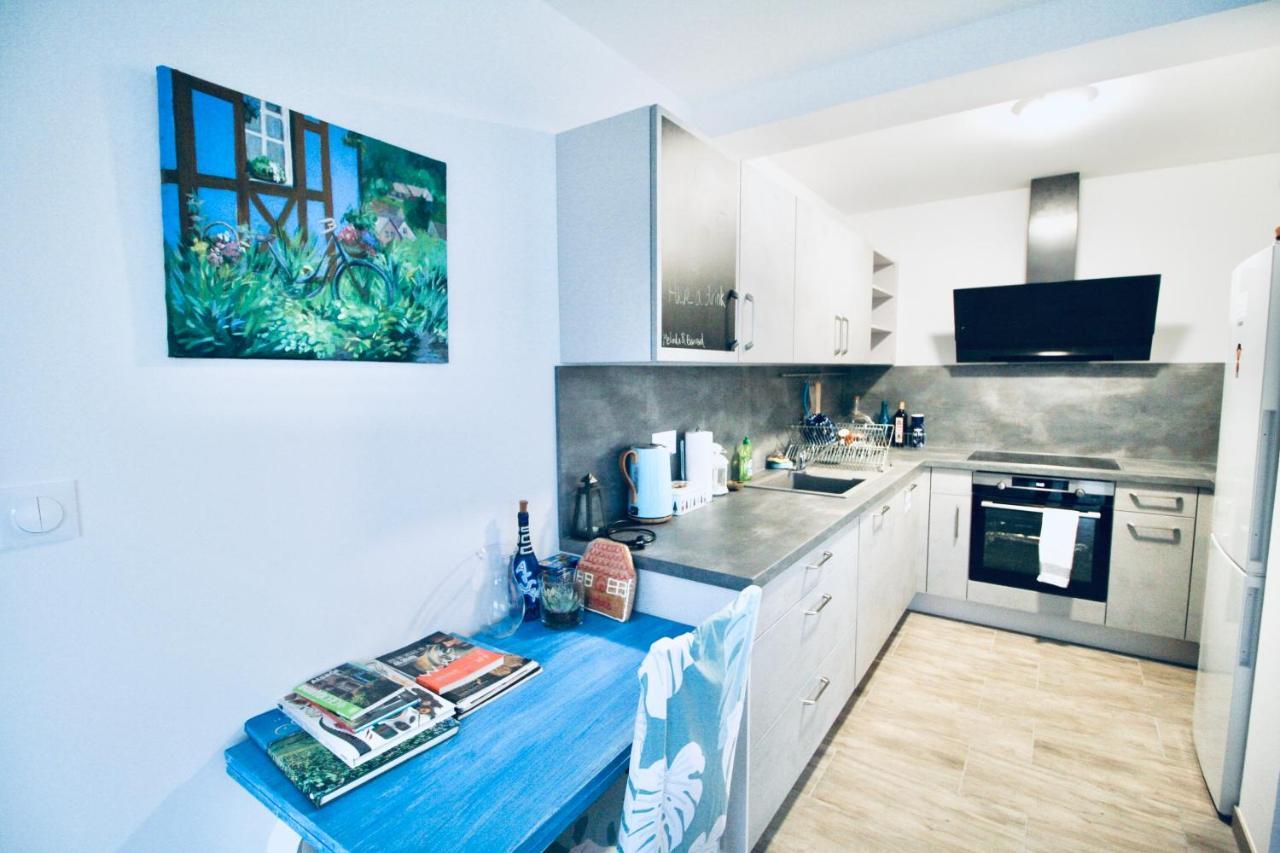 Ferienwohnung Domaine BOHN Blue Winehouse Reichsfeld Exterior foto